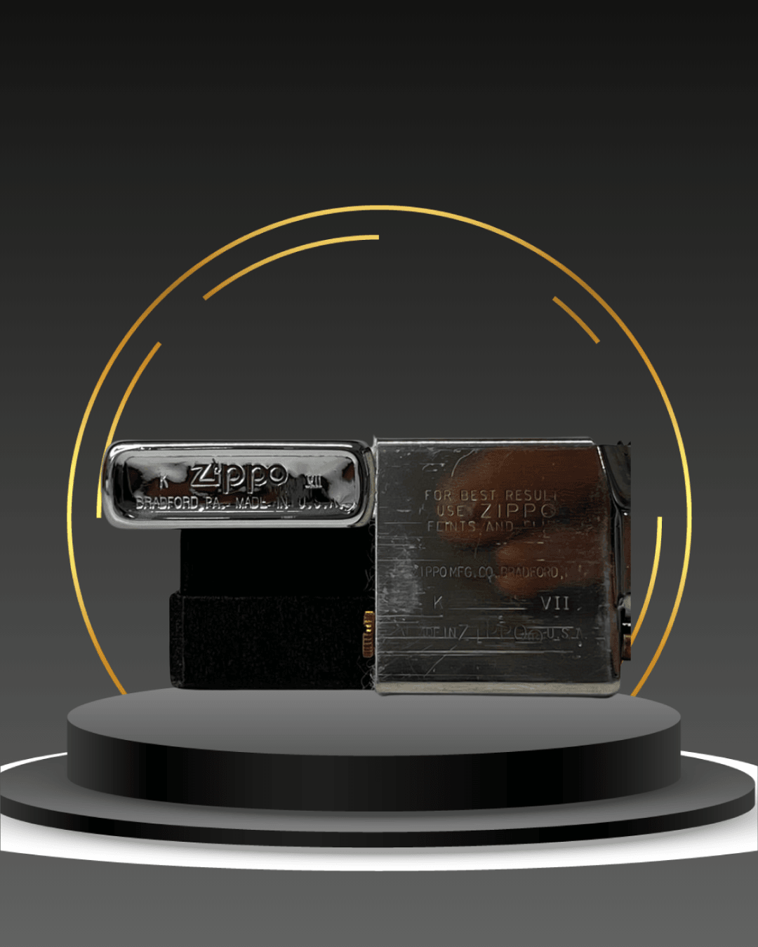 Chivas Regal Blended Scotch Whisky Zippo  K VII  K VII Zippo Çakmak
