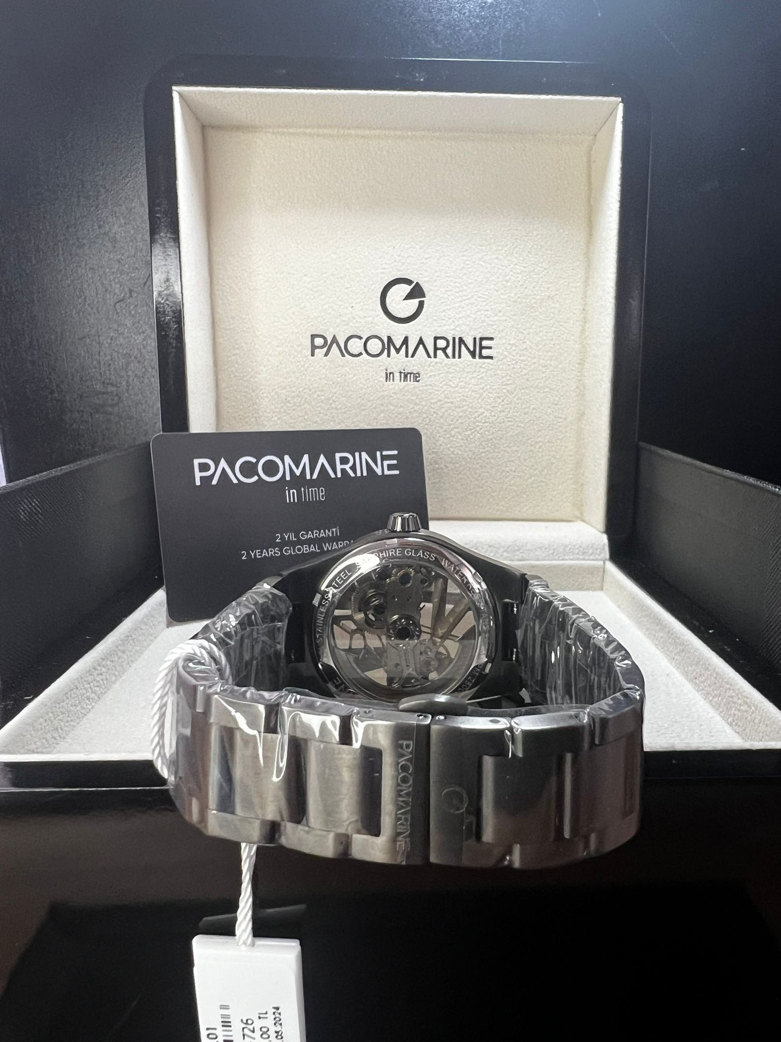 PACOMARINE PM.28003.01 – Mekanik Zarafetin Modern Yorumu PACOMARINE SAAT