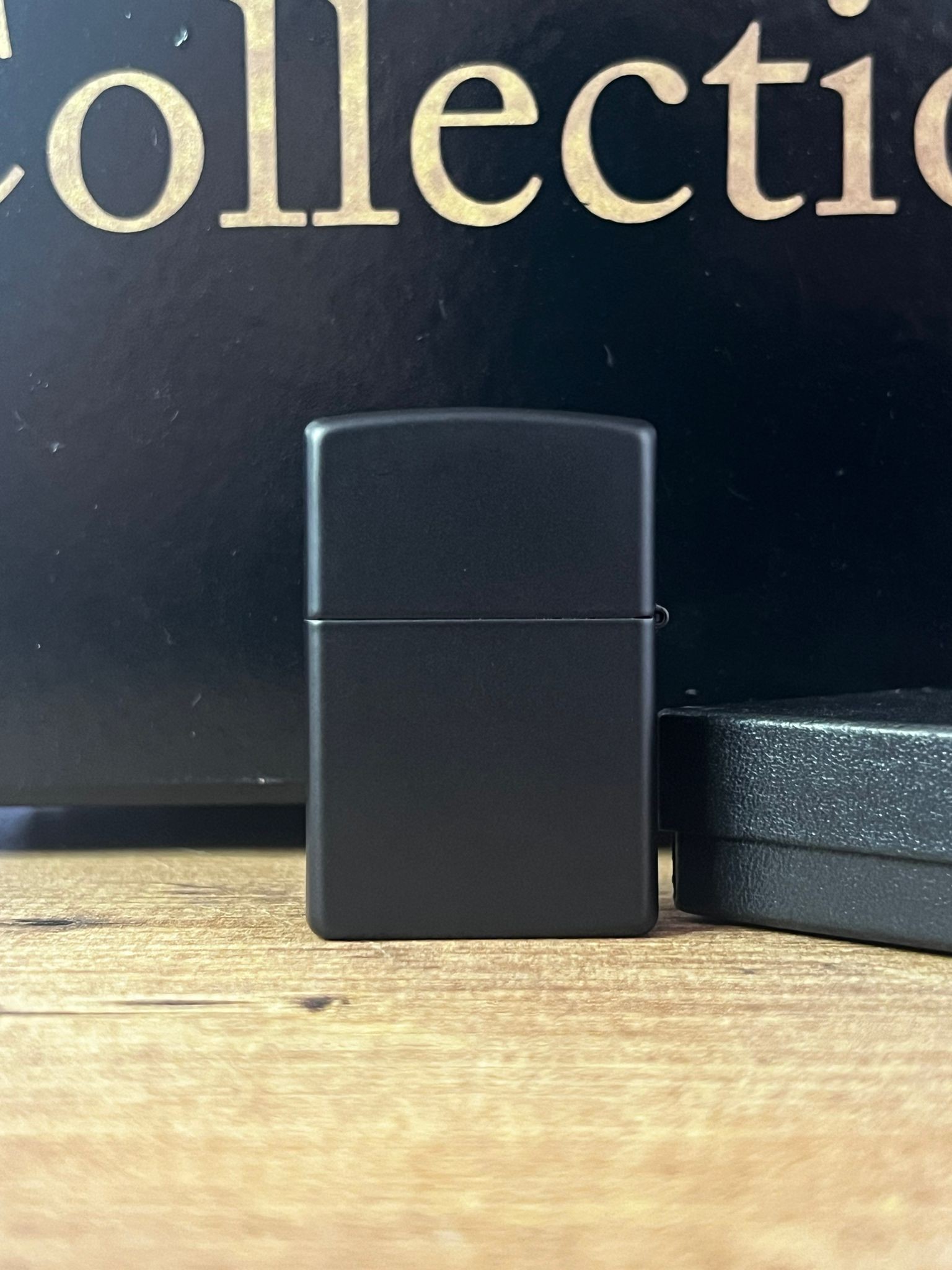 Zippo Black Matte Zippo Çakmak
