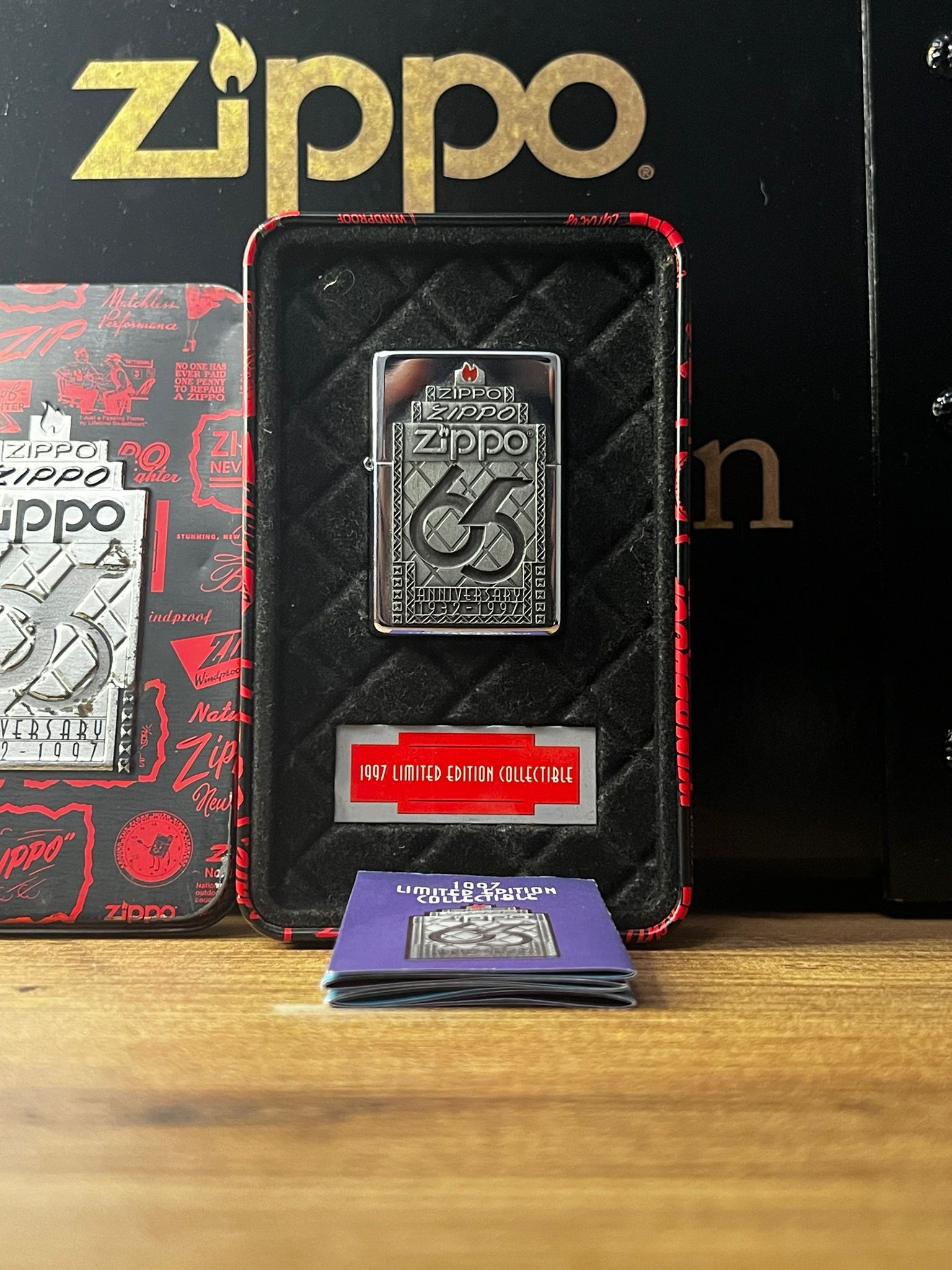 Zippo 65th Anniversary – 1932-1997 Special Edition Zippo Çakmak
