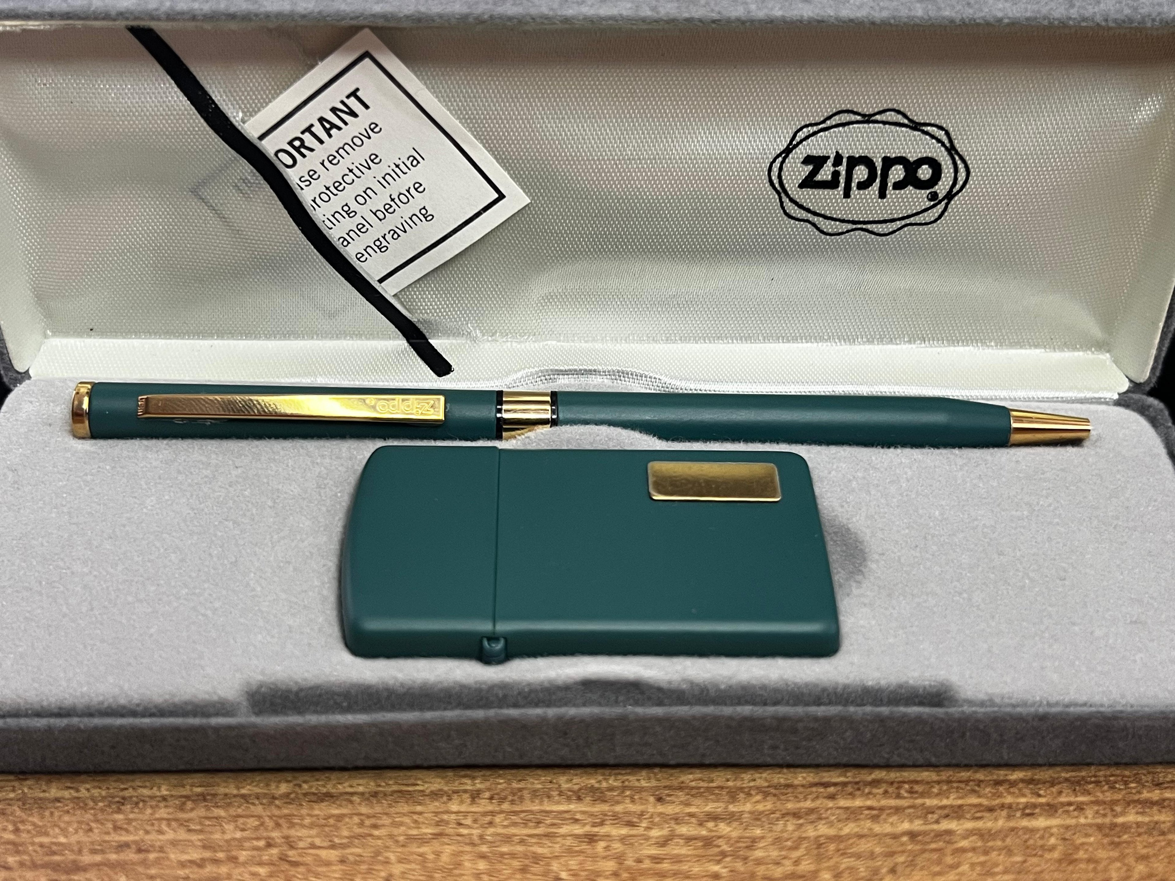 Zippo Slim & Kalem Set – Vintage Elegance image