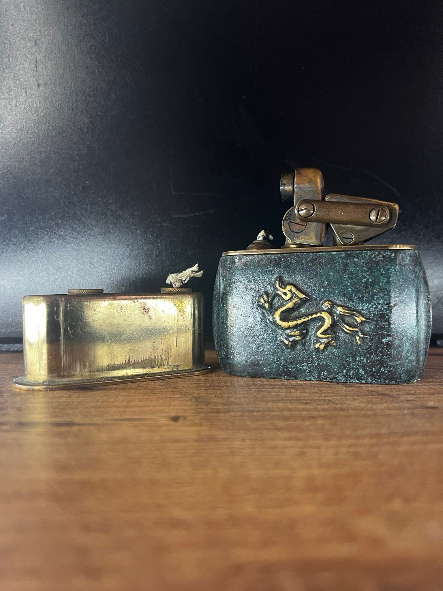 Ejderhanın Masası: 1950’ler Japon Bronz Masa Çakmağı
