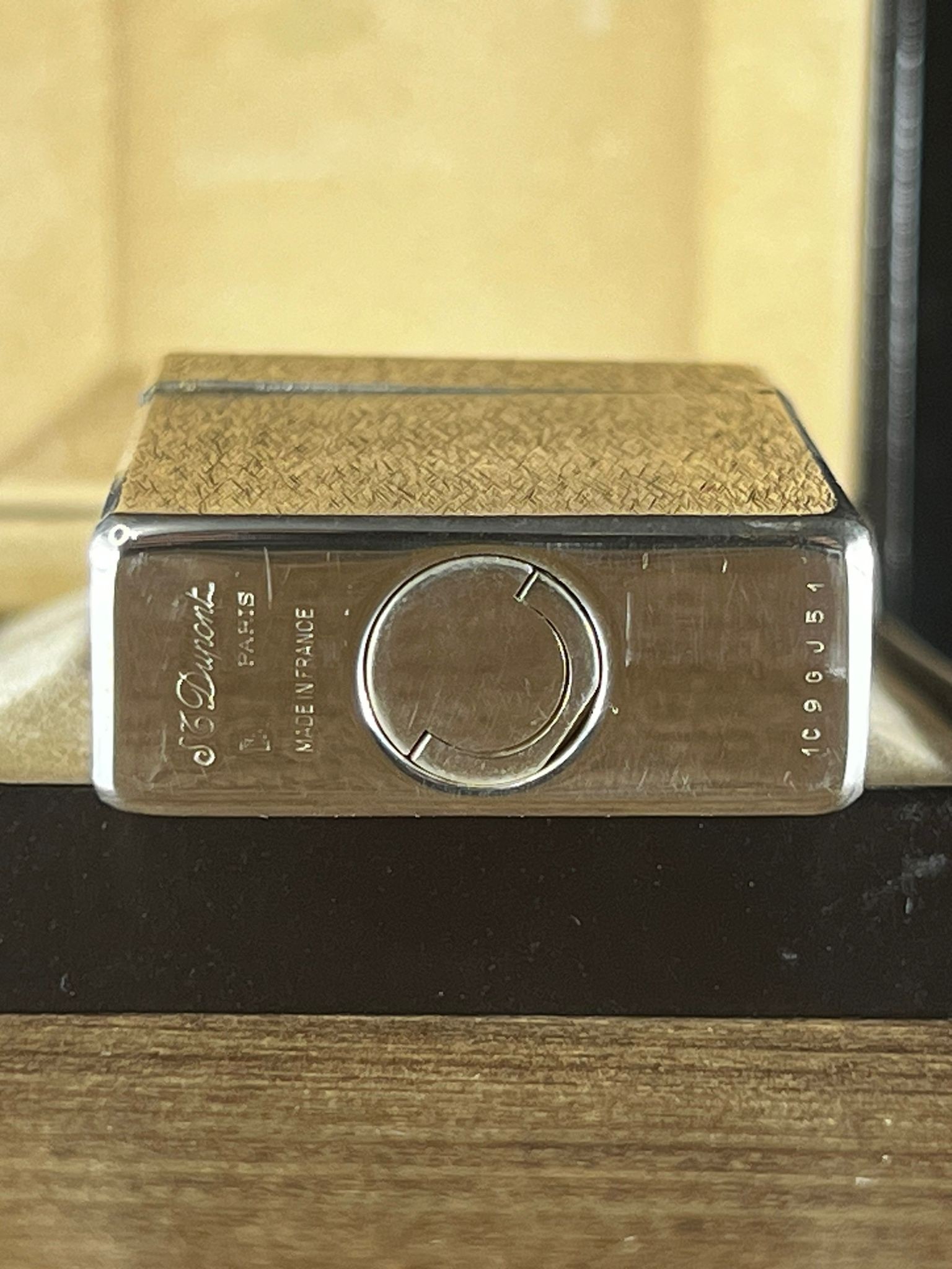 S.T. Dupont Ligne 1 Brushed Silver (1985 Üretimi – Serial No 1C996J) Çakmak