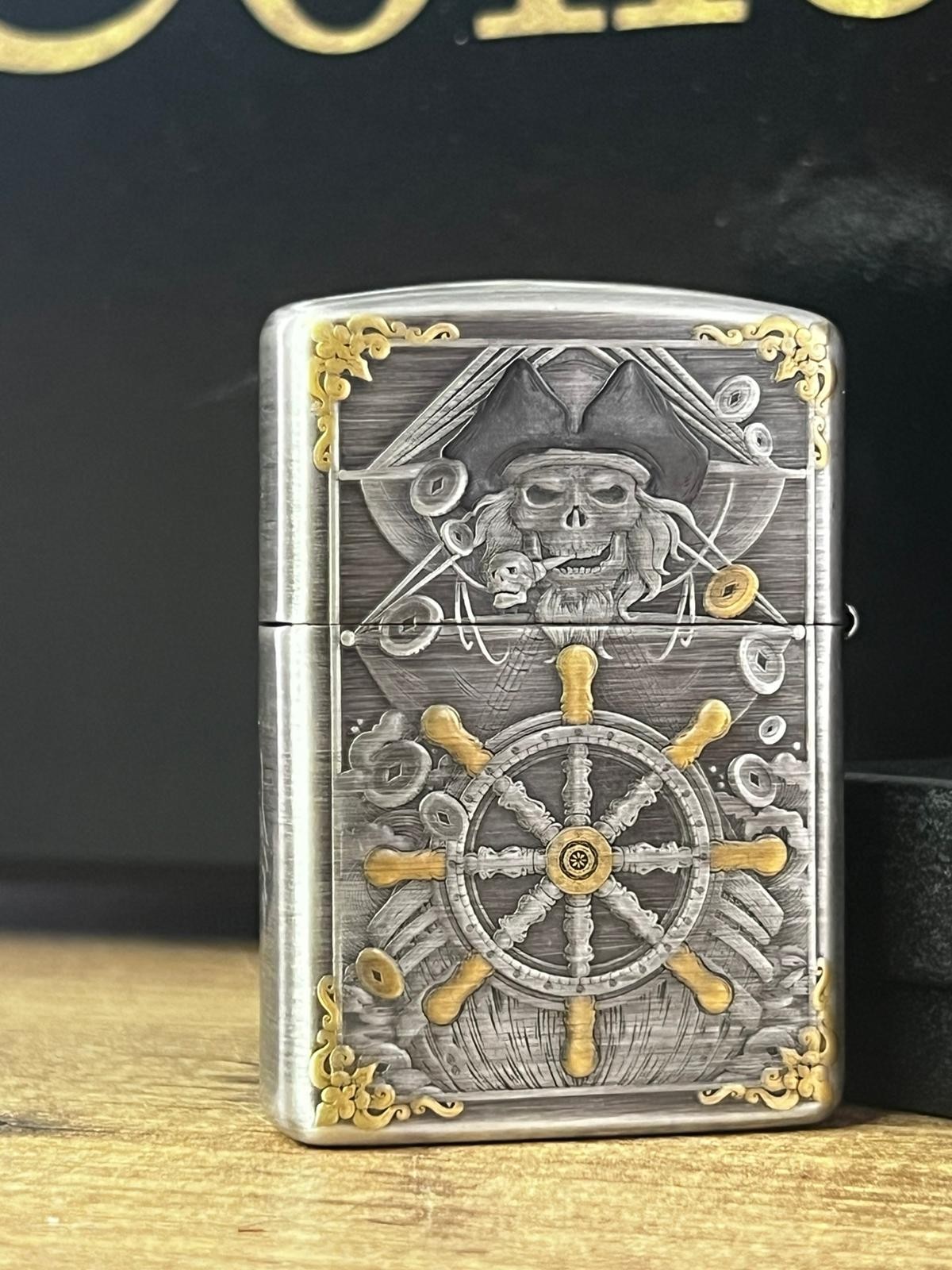 Hazinenin Bekçisi: Korsanlar Çağından 3D Zippo –