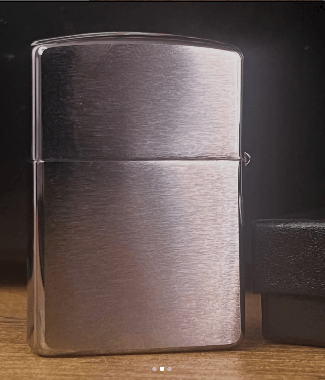  Klasik Zarafet – Brushed Chrome Zippo Çakmak