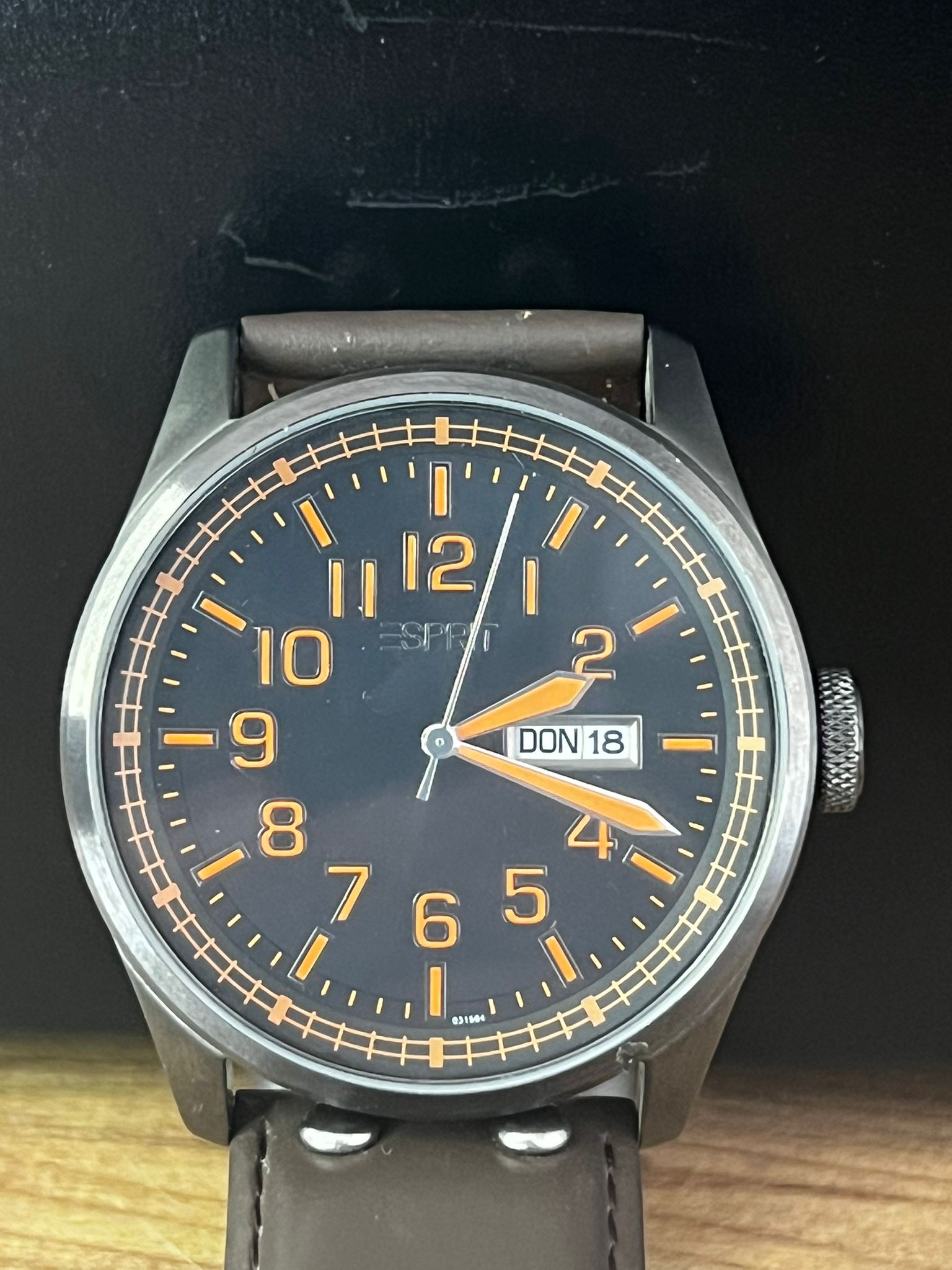 Esprit Field Style – Referans 103151 – Vintage Tool Watch Ruhu Saat  image