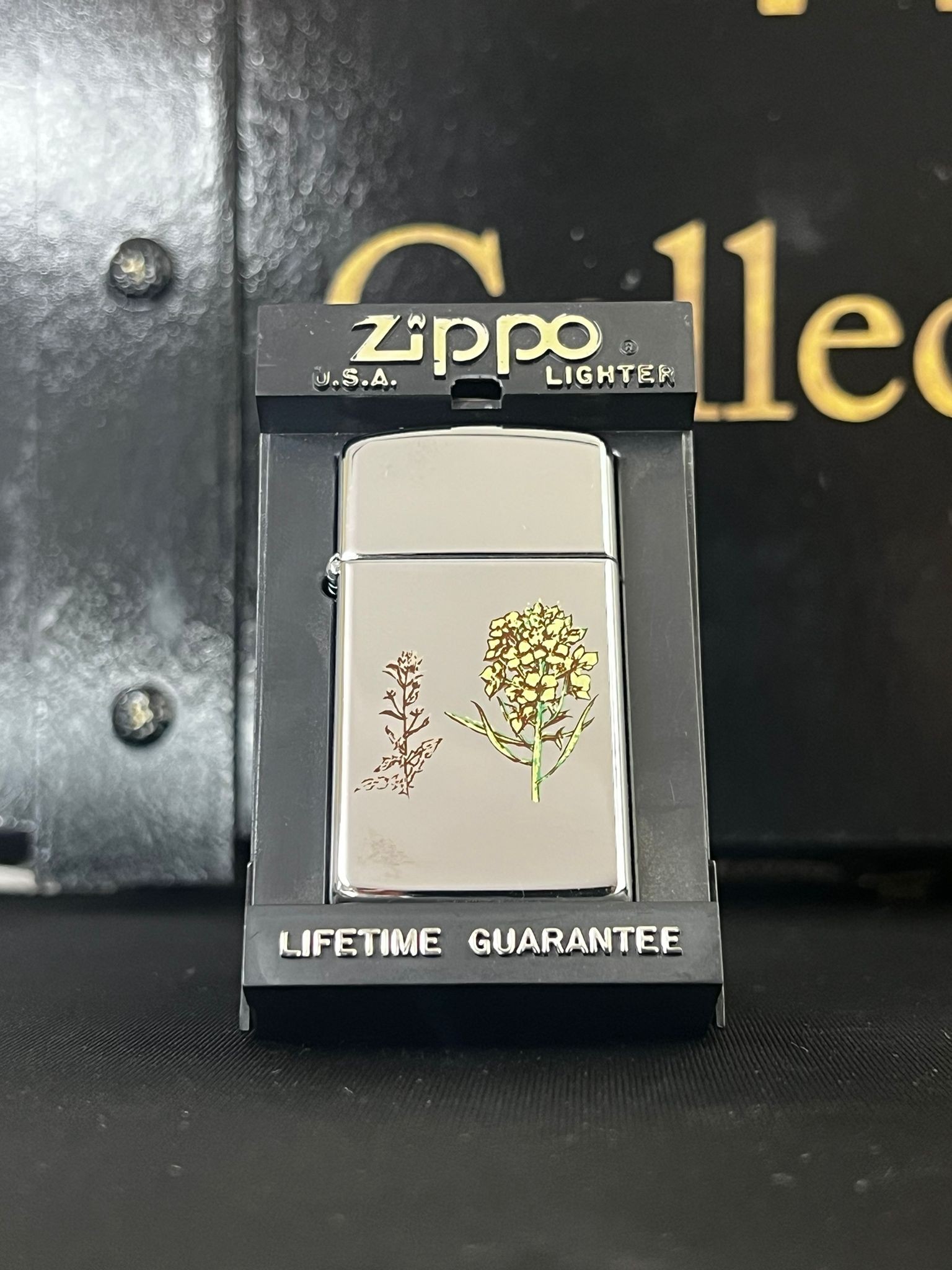 Doğanın Zarafeti – 2008 XIV Kodlu Çiçek Desenli Zippo main variant image