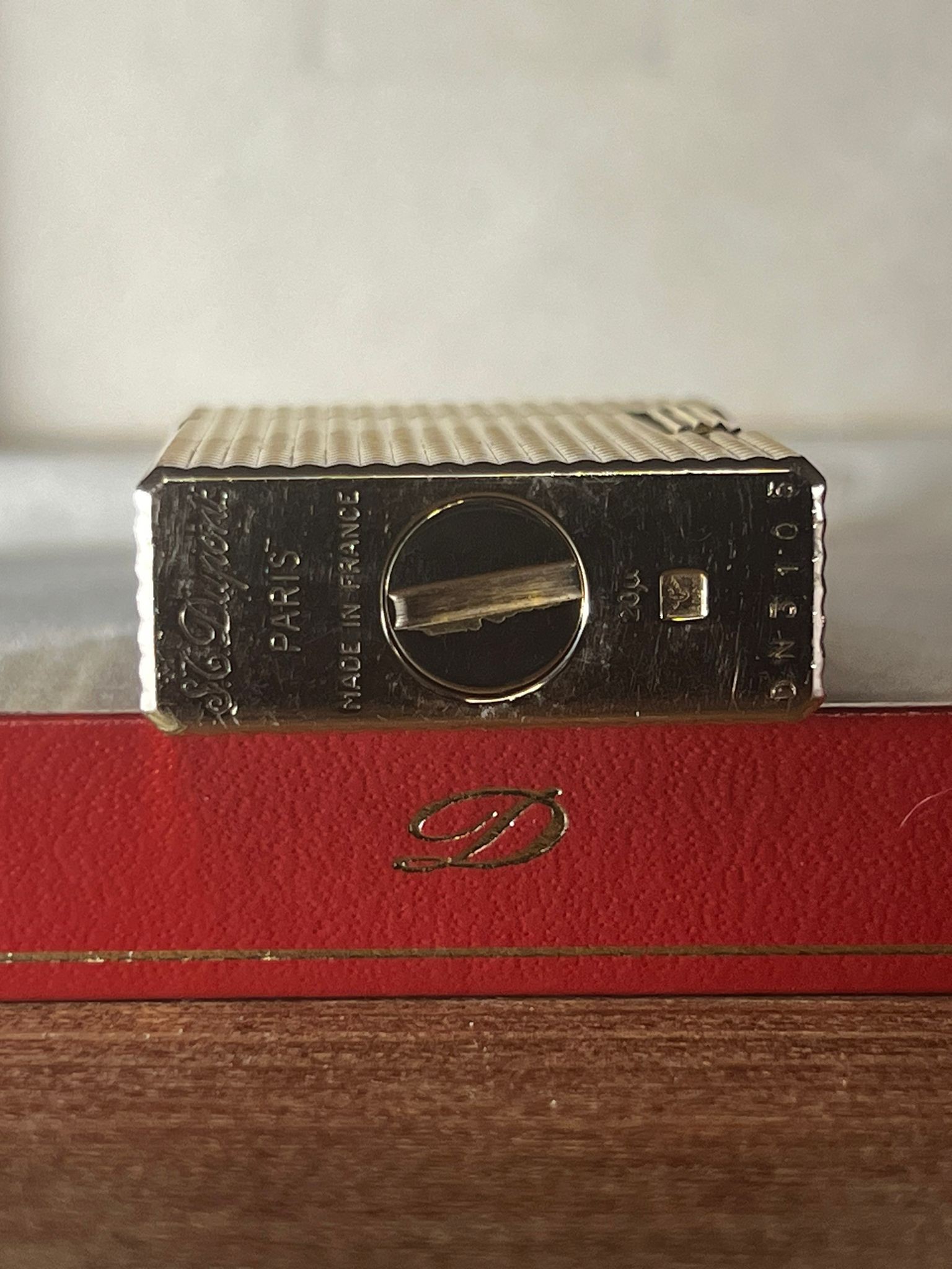 S.T. Dupont Ligne 1 – Diamond Head Finish Palladium – 1995 Dupont Çakmak