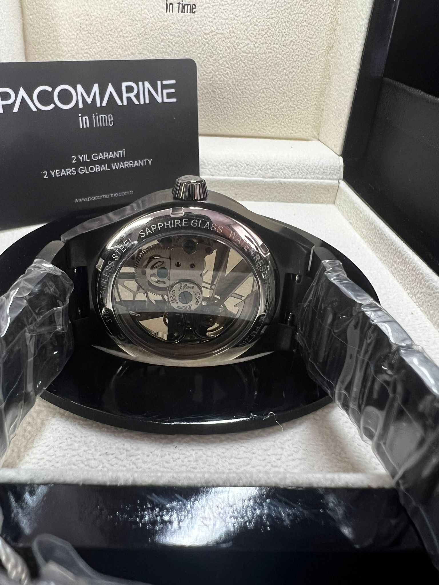 PACOMARINE PM.28003.01 – Mekanik Zarafetin Modern Yorumu PACOMARINE SAAT
