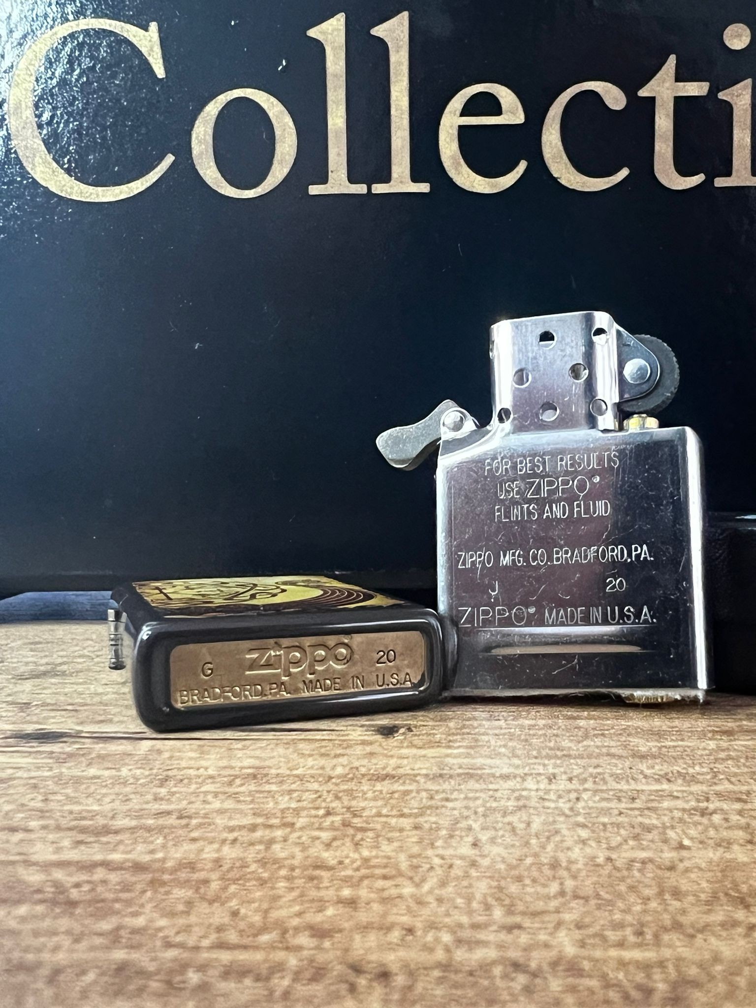 Viking Longship & Rün Tasarımlı Zippo Çakmak