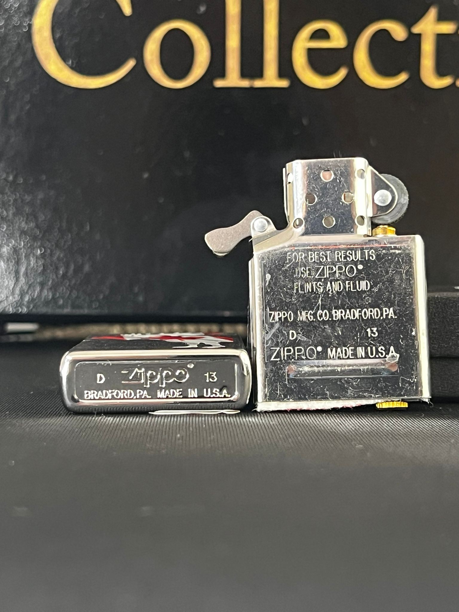 Kanada Ruhuyla – 2013 D13 Kodlu Maple Moose Zippo Çakmak