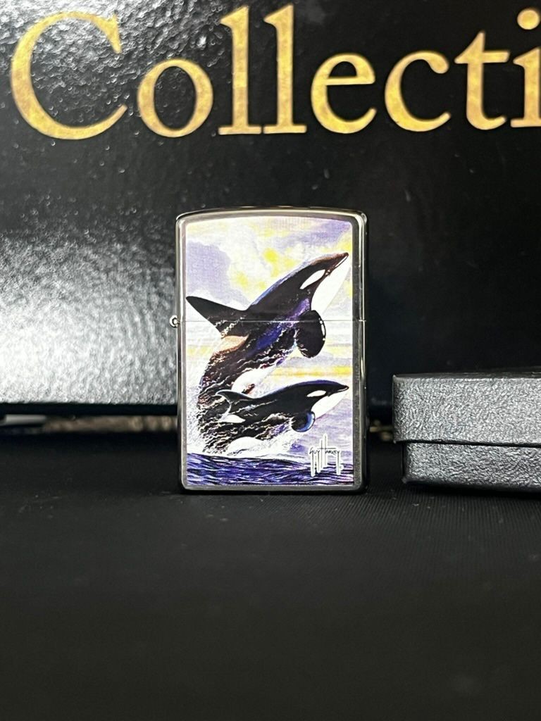  Orca Spirit – Doğanın Gücünü Yansıtan 2008 Zippo Çakmak main variant image