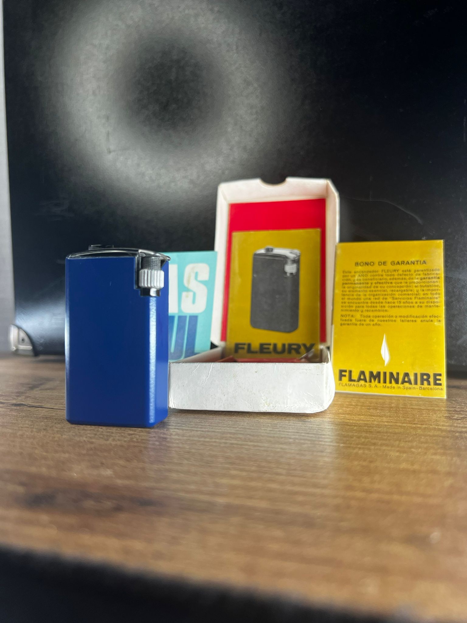 Flaminaire – Mavi Minimal (Flamagas S.A. – Spain) Antika Çakmak