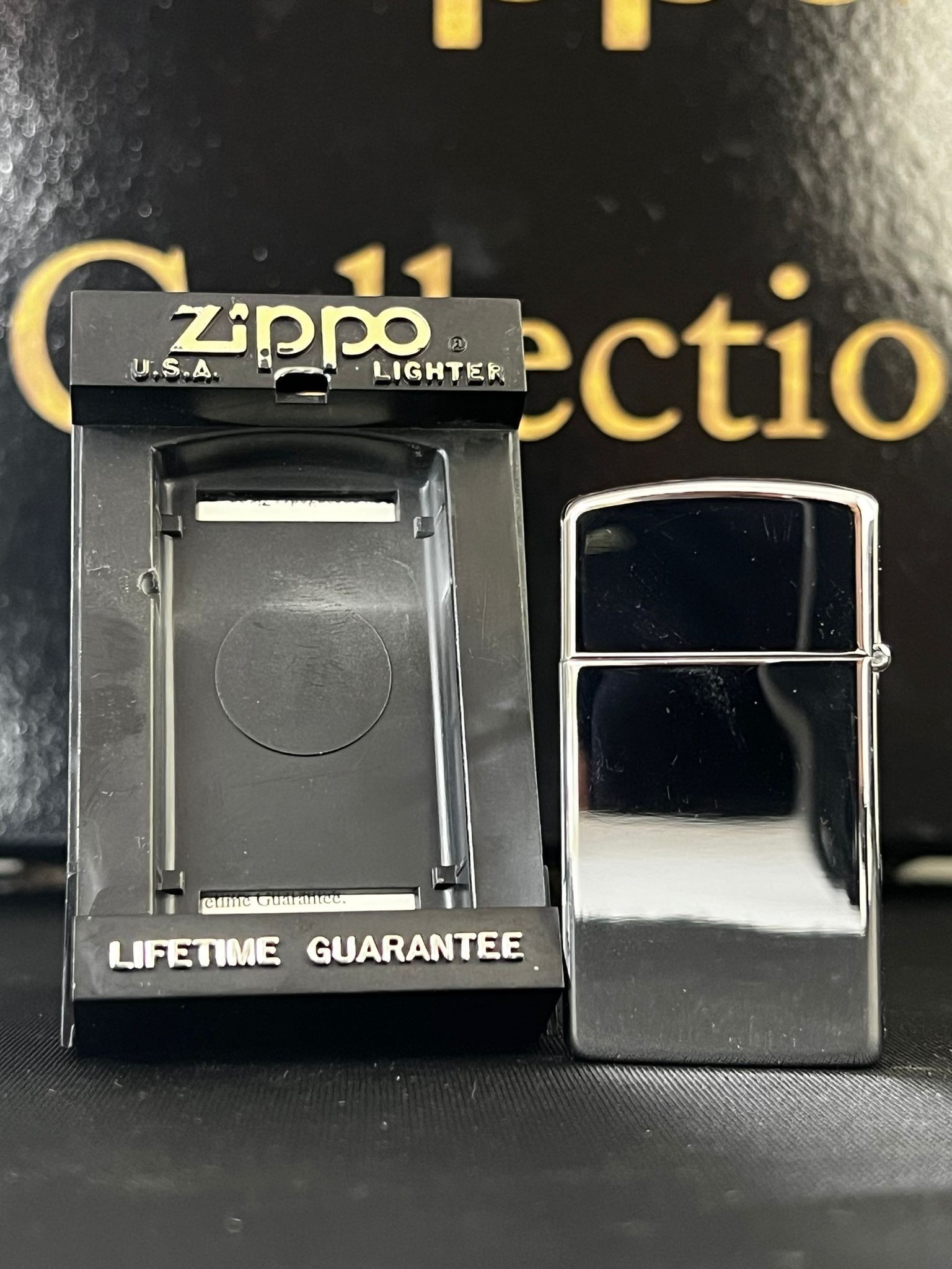 Hasat Vakti – 1998 Kodlu Mısır Desenli Zippo Slim Çakmak