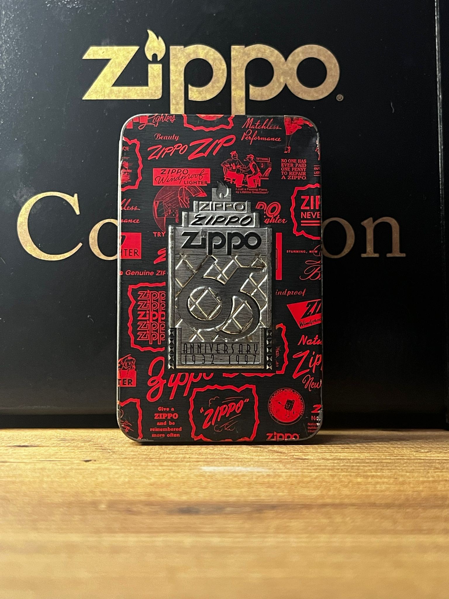 Zippo 65th Anniversary – 1932-1997 Special Edition Zippo Çakmak