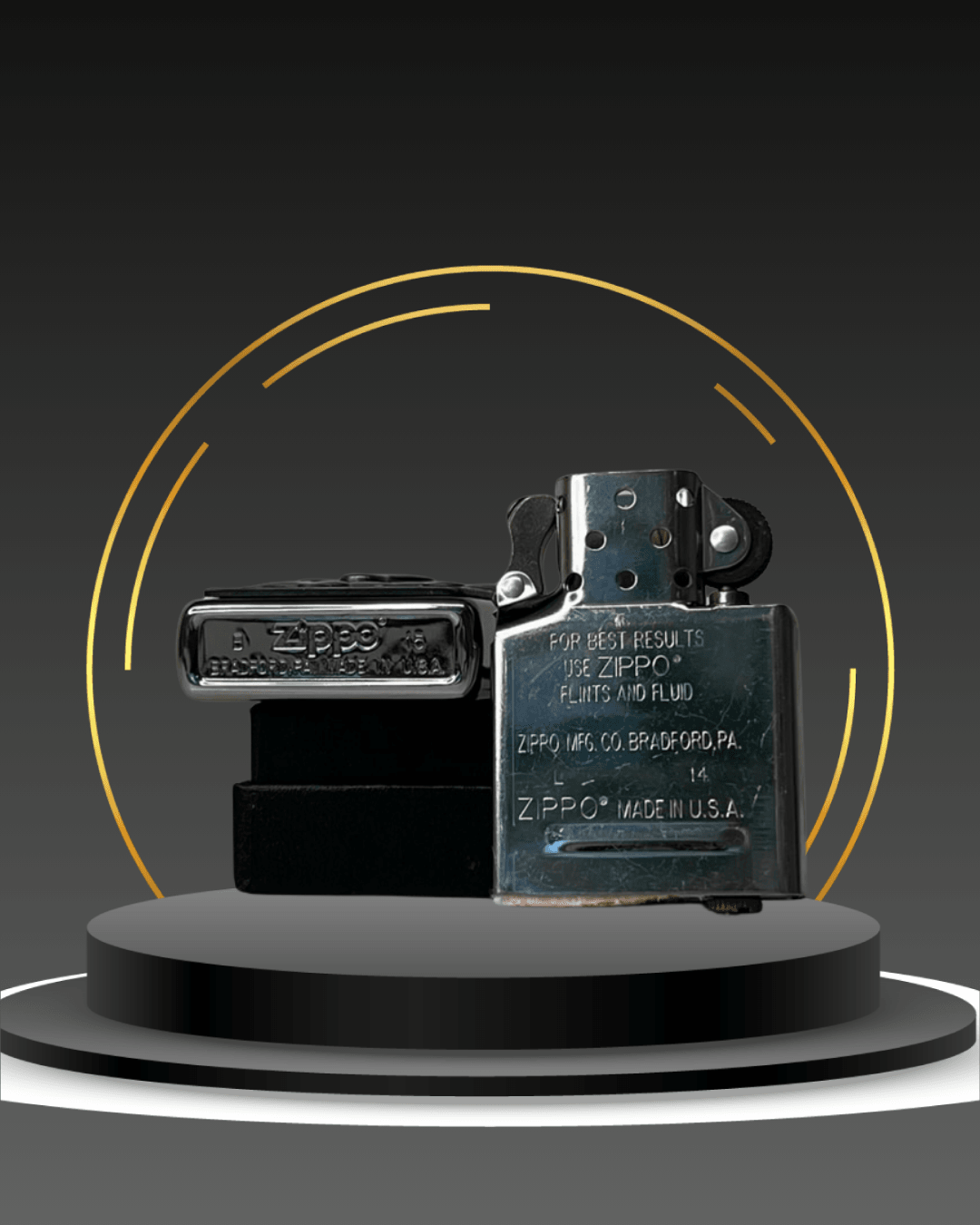 Broken Heart Skeletons 3D Kabartma Zippo Çakmak