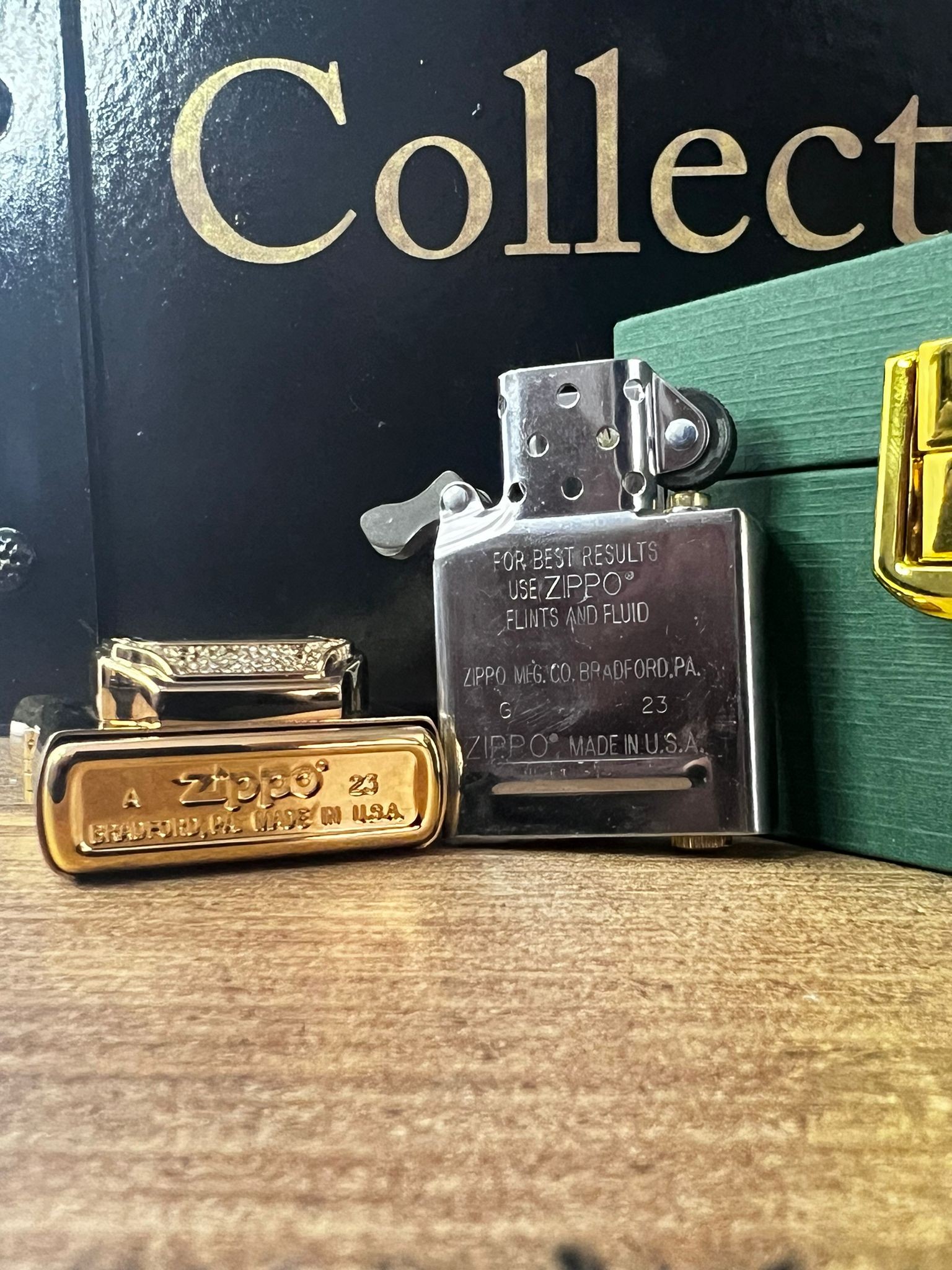 Zippo Prestige Clock Edition  Zippo Çakmak