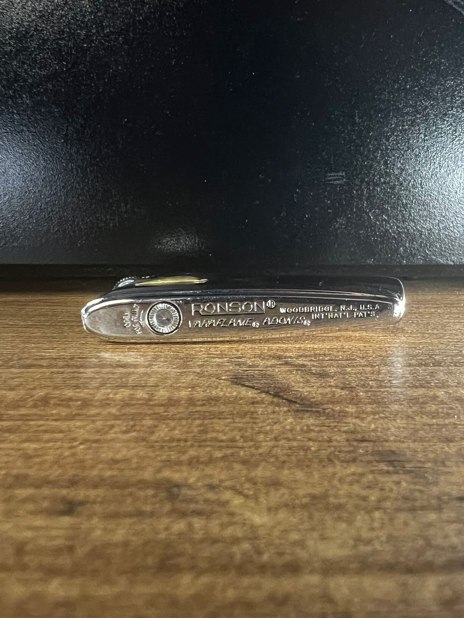  Jet Çağının İmzası Ronson Varaflame Pocket Lighter (USA) Antika çakmak