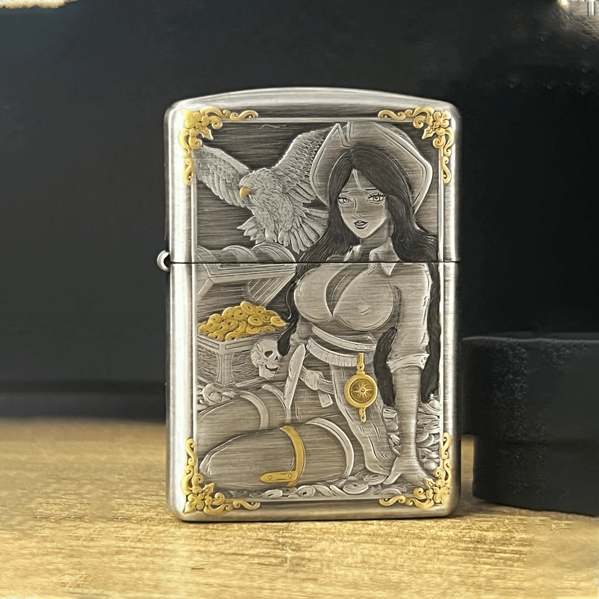 Hazinenin Bekçisi: Korsanlar Çağından 3D Zippo – main variant image