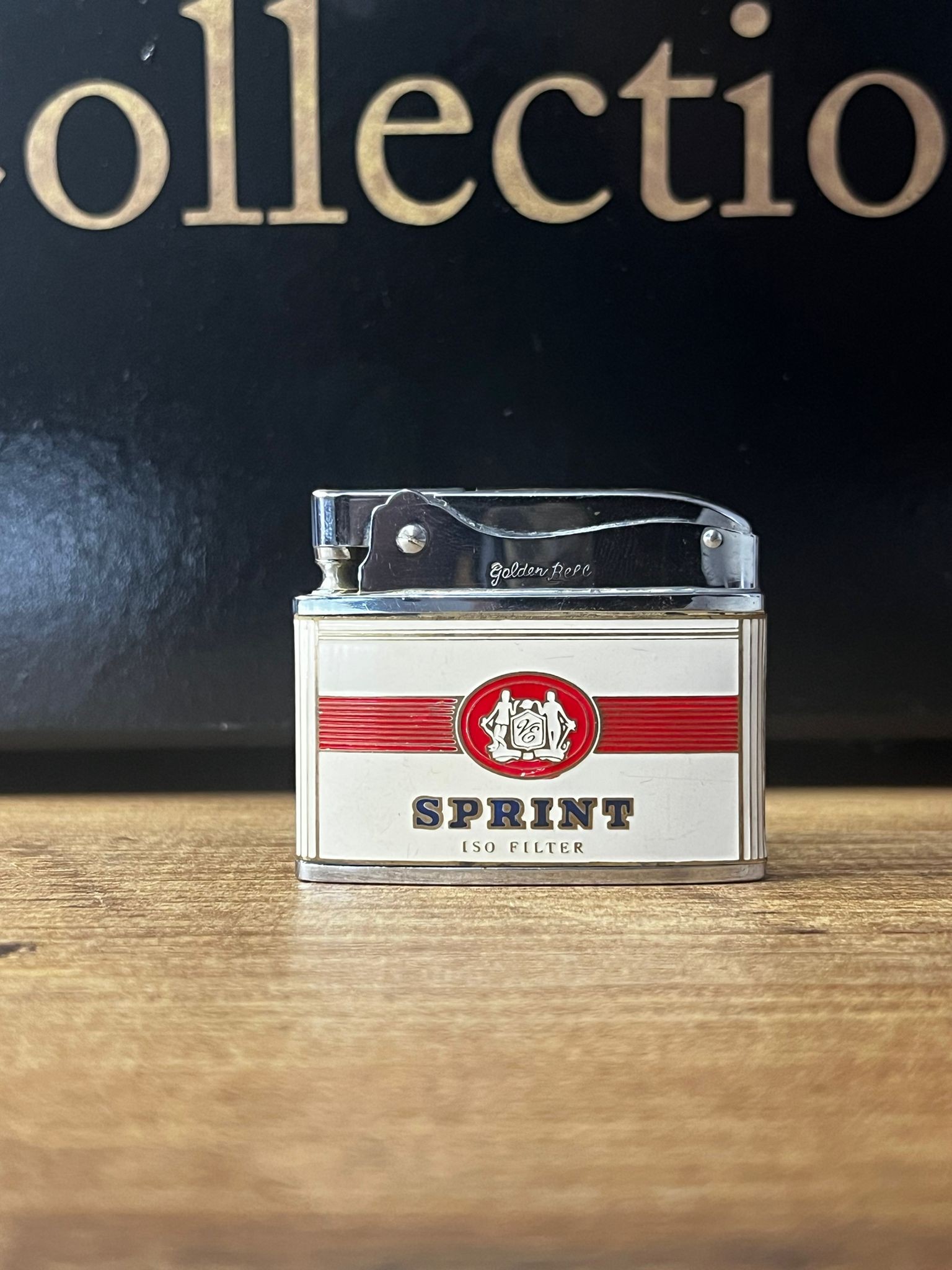 Golden Bell “Sprint ISO Filter” – Vintage Masa Çakmağı