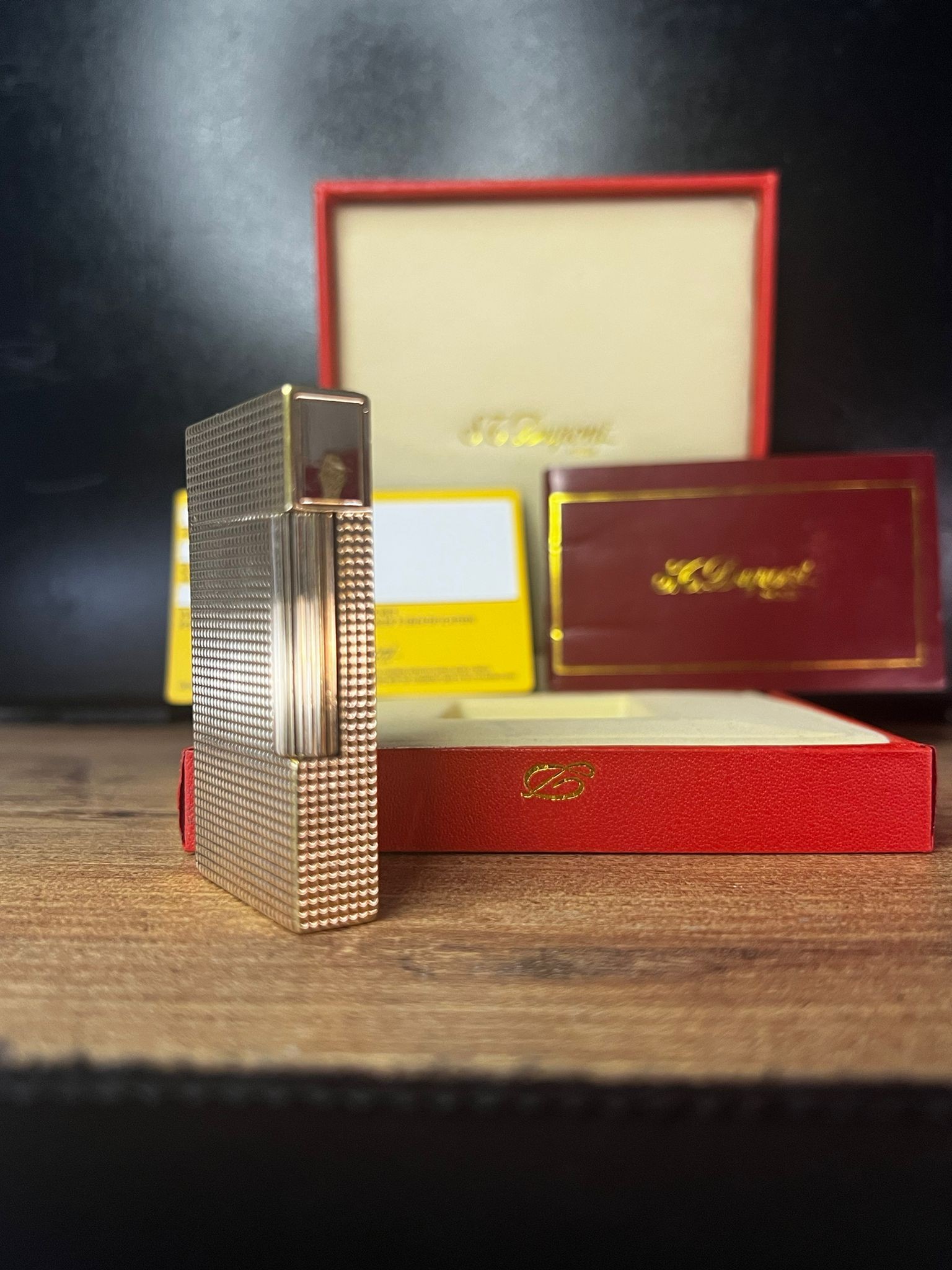 S.T. Dupont Ligne 2 – Diamond Head Platinum Finish – 1998 Dupont Çakmak