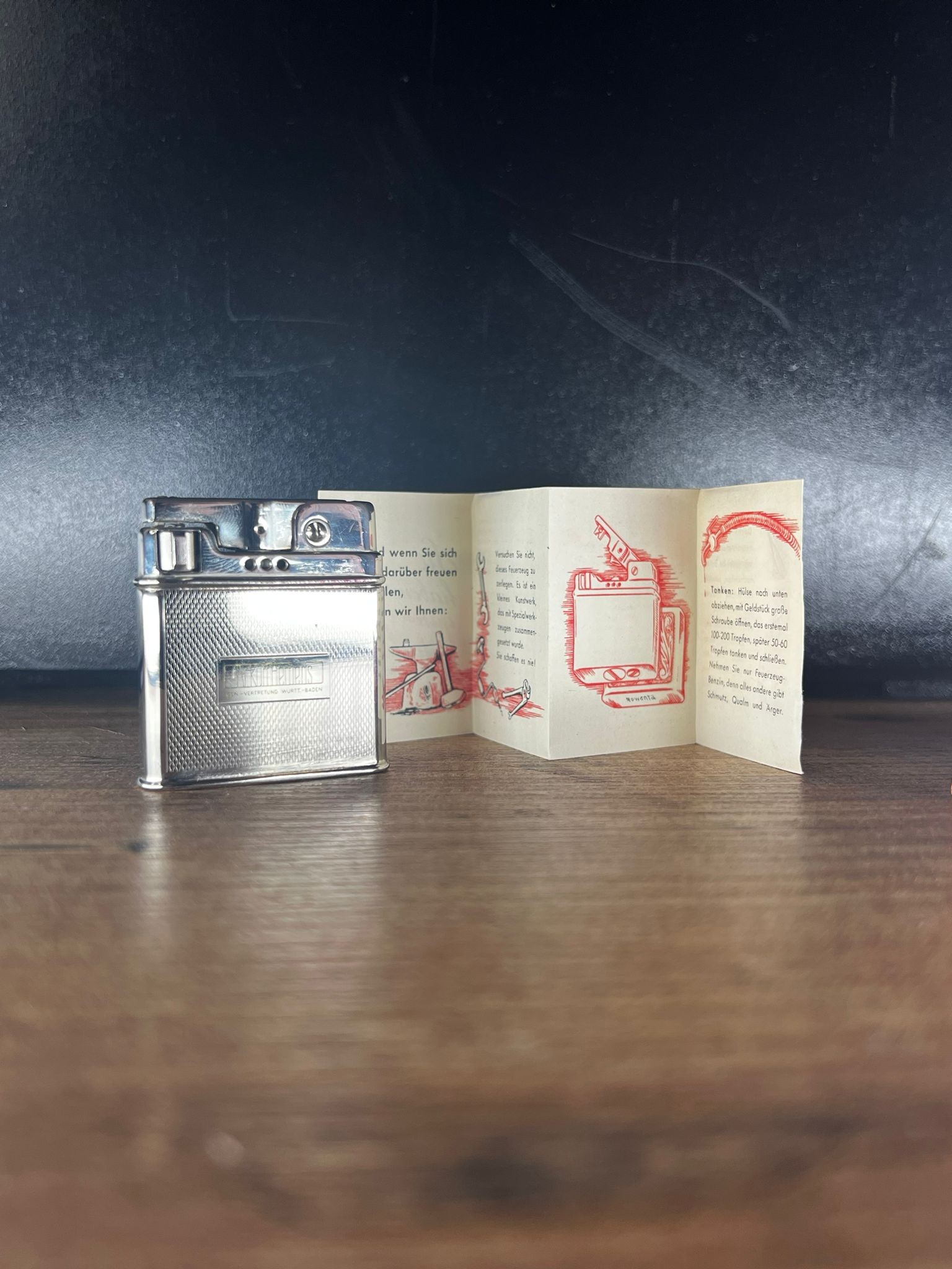 Alman Zarafeti Rowenta Promosyon Masa Çakmağı – 1950’ler