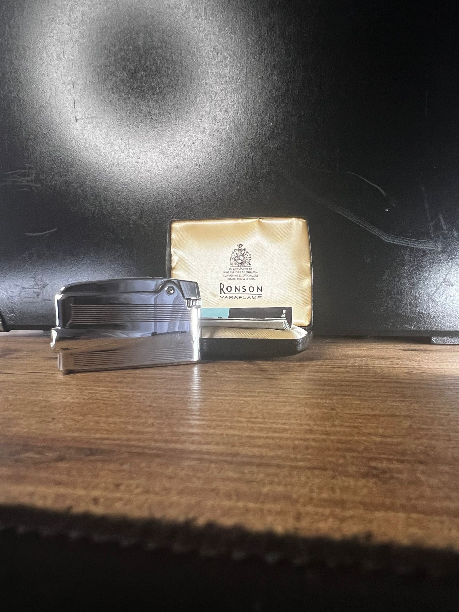  Jet Çağının İmzası Ronson Varaflame Pocket Lighter (USA) Antika çakmak