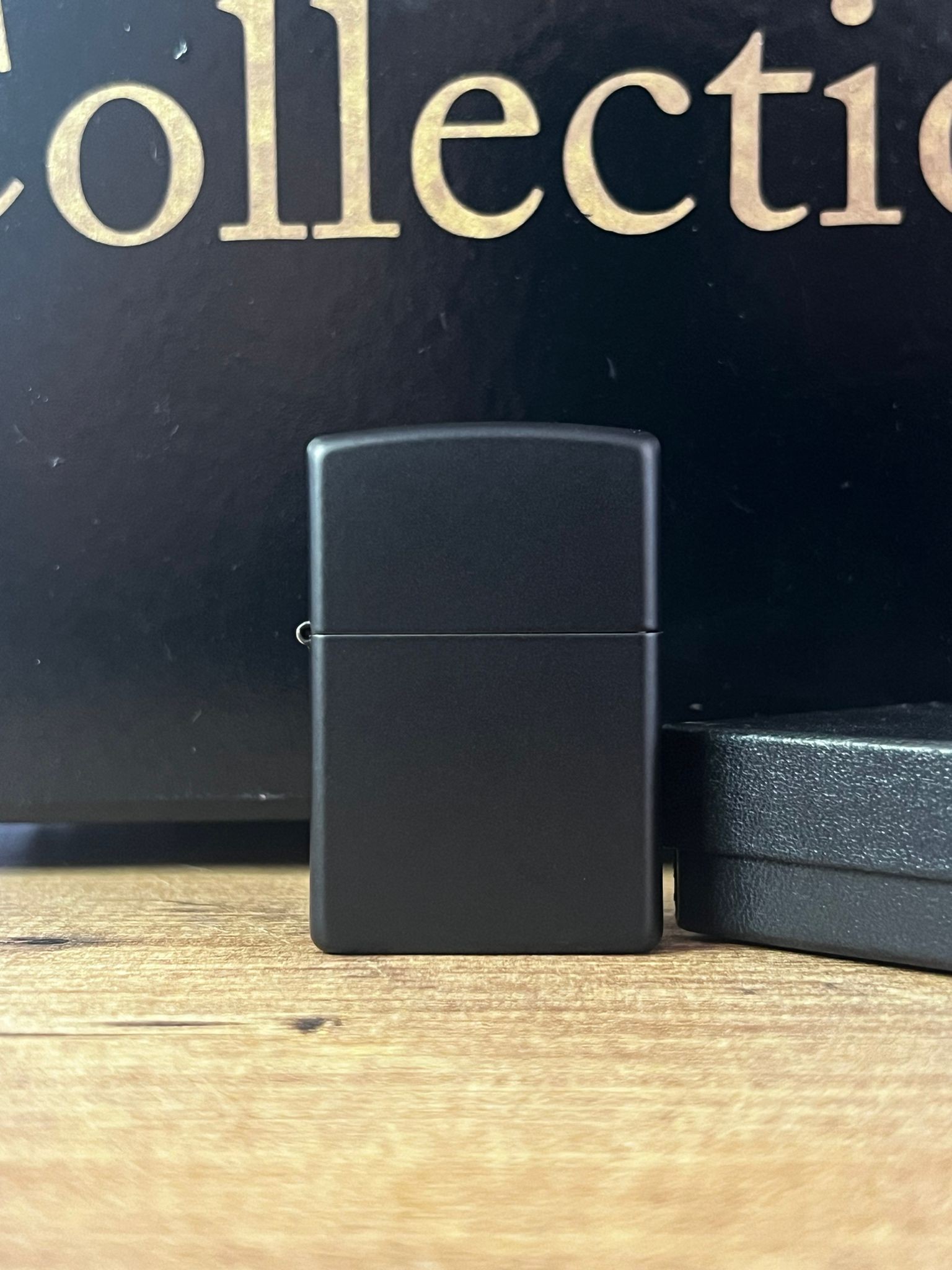 Zippo Black Matte Zippo Çakmak image