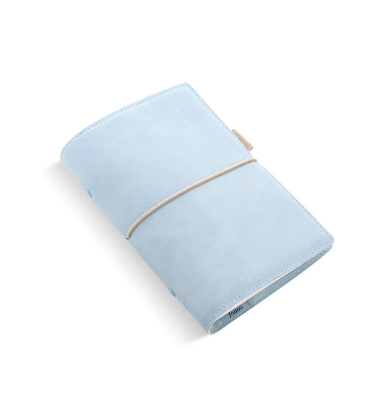 Filofax Domino Soft Personal Organiser Pale Blue