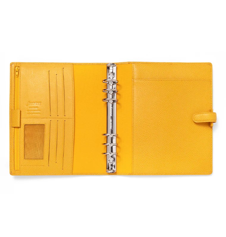 Filofax Finsbury A5 Organiser Mustard