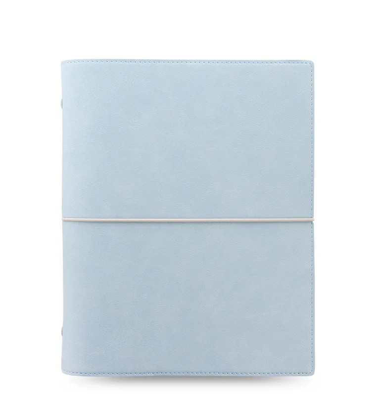 Filofax Domino Soft A5 Organiser Pale Blue