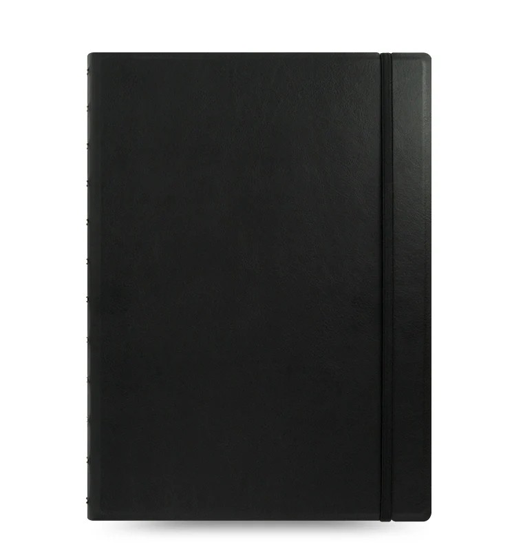 Filofax Notebook Classic A4 Boy Siyah (Black) Defter