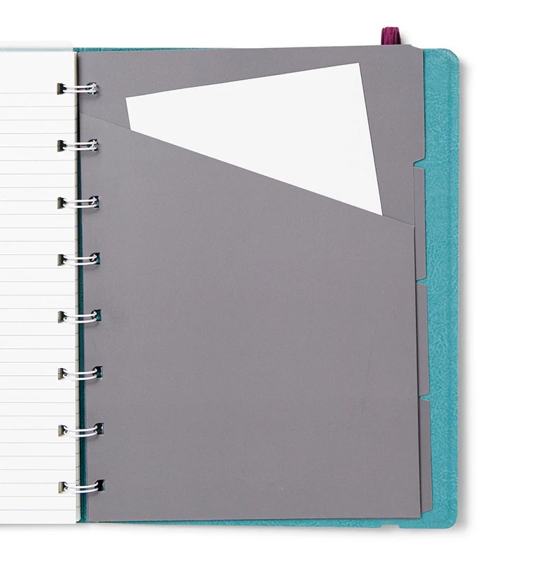 Filofax Contemporary A5 Boy Turkuaz (Teal) Defter