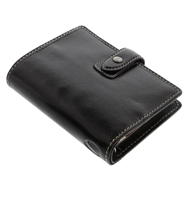 Filofax Malden Pocket Organiser Black