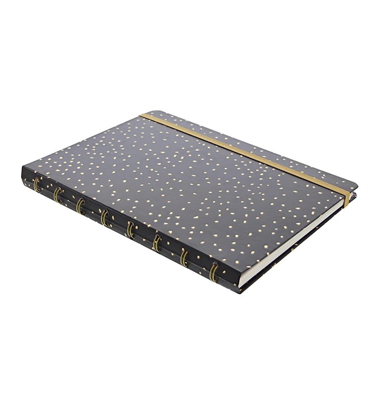 Filofax Confetti A5 Boy Charcoal Defter