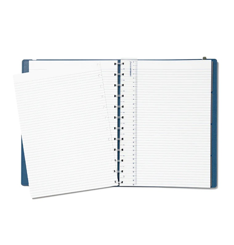 Filofax Notebook Contemporary A4 Boy Mavi (BlueSteel) Defter