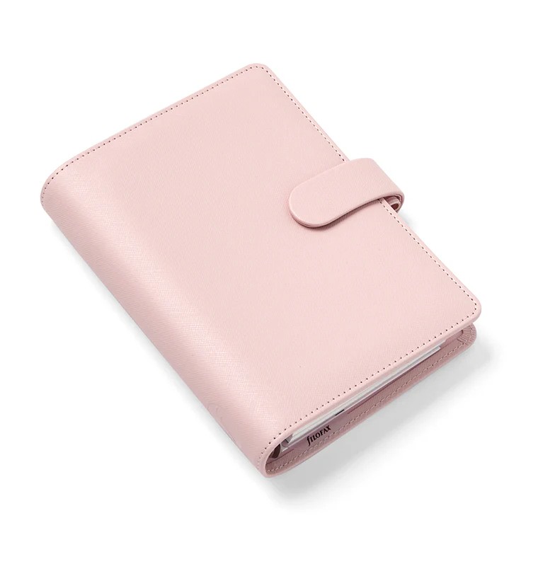 Filofax Saffiano Personal Organiser Blush