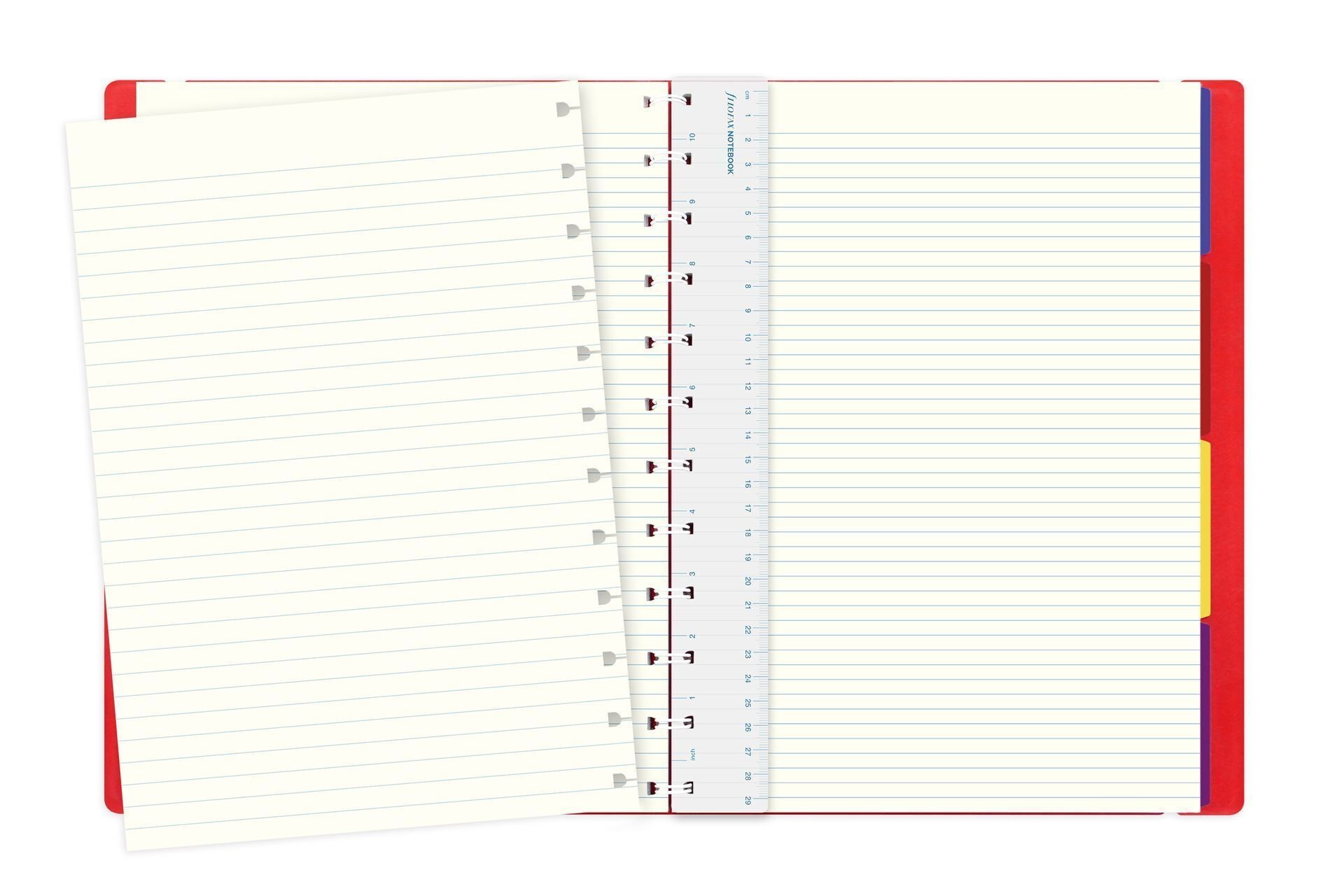 Filofax Notebook Classic A4 Boy Kırmızı (Red) Defter