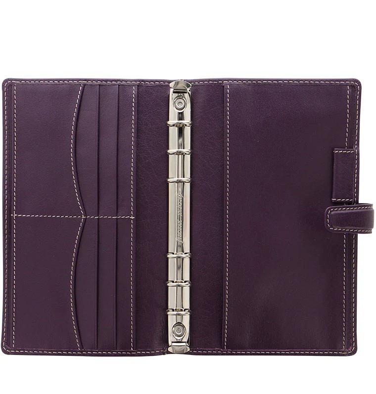 Filofax Holborn Personal Organiser Purple