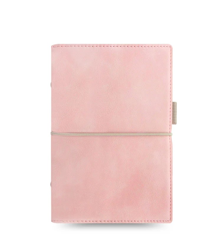 Filofax Domino Soft Personal Organiser Pale Pink