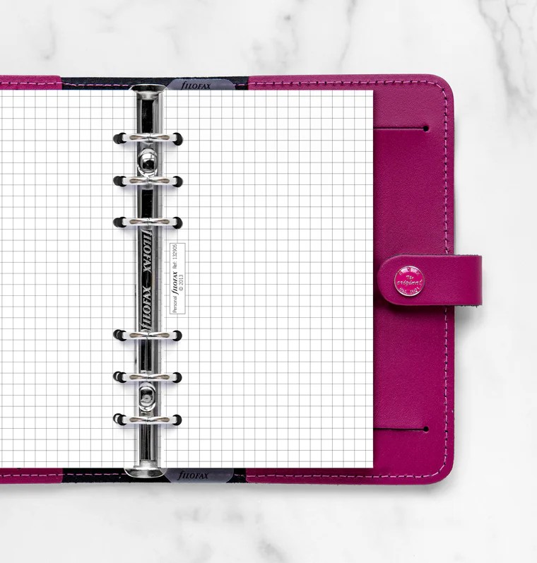 Filofax Organiser & Clipbook Personal Boy Kareli Yedek