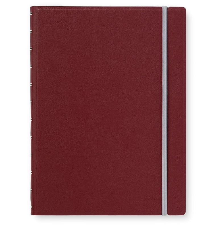 Filofax Notebook Contemporary A4 Boy Bordo (Burgundy) Defter