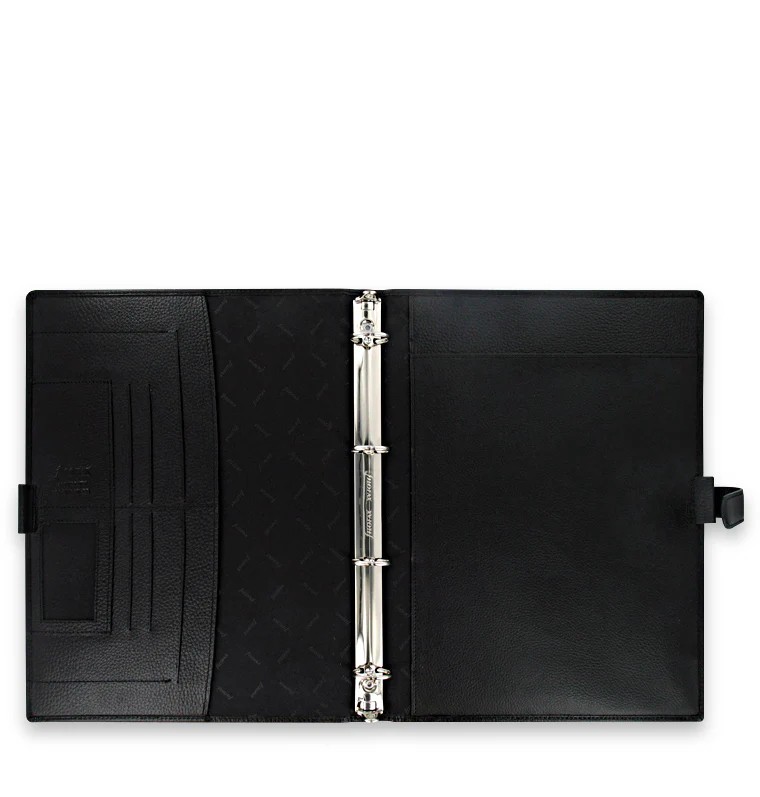 Filofax Finsbury A4 Organiser Black