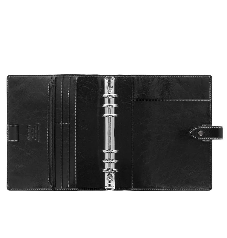 Filofax Malden A5 Organiser Black