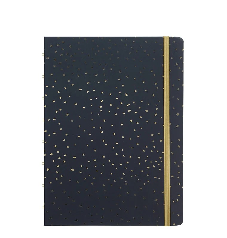 Filofax Confetti A5 Boy Charcoal Defter