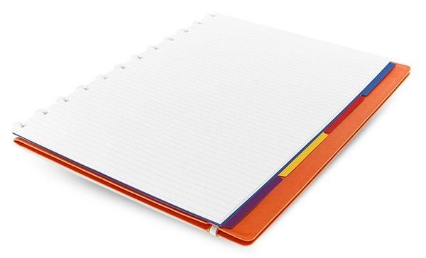 Filofax Notebook Classic A4 Boy Turuncu (Orange) Defter