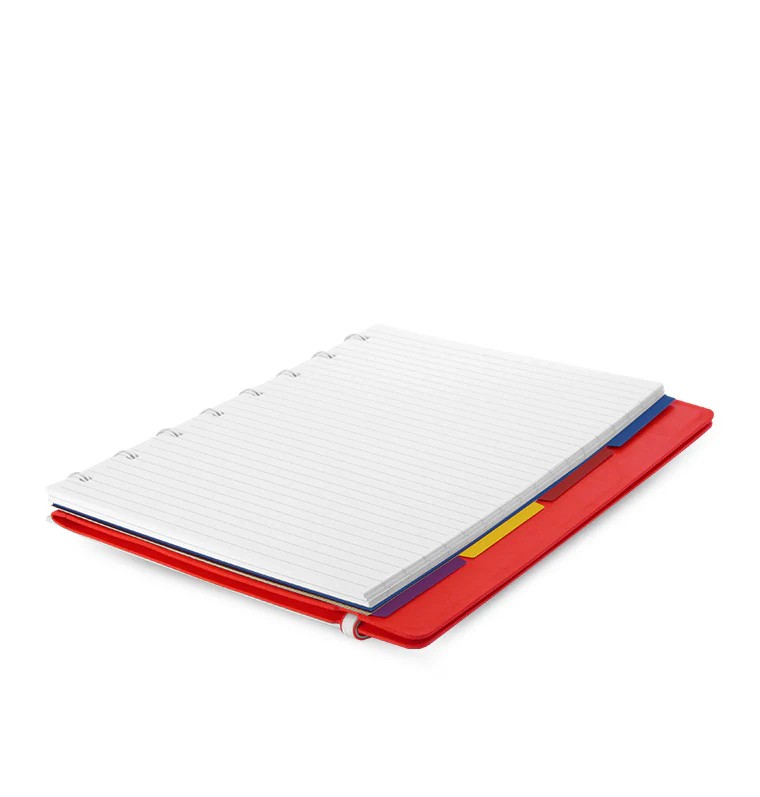 Filofax Classic A5 Boy Kırmızı (Red) Defter