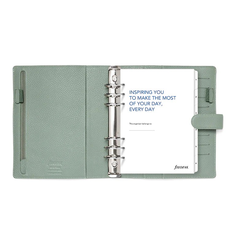 Filofax Norflok A5 Organiser Sage