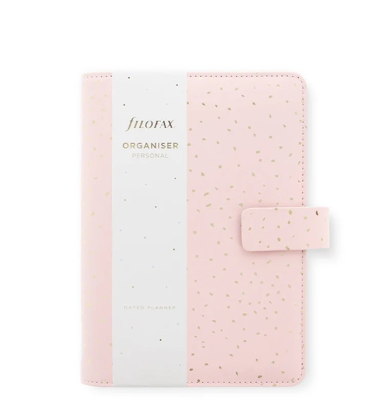 Filofax Confetti Personal Organiser Rose Quartz