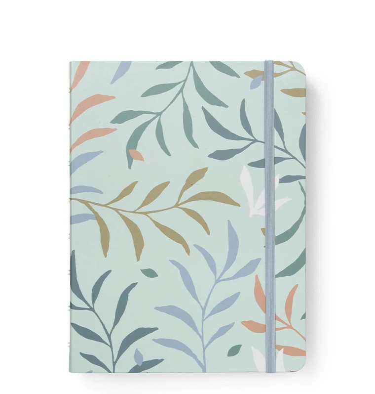 Filofax Botanical A5 Boy Mint Defter 